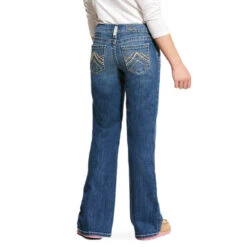 Best Equestrian Store -Best Equestrian Store 10025985 ariat girls real whipstitch jeans back 86281.1553195493