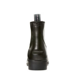 Kids Ariat Devon IV Zip Paddock Boots -Best Equestrian Store 10027242 ariat kids devon IV zip black back 09645.1670693017