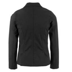Horze Adele Junior Show Coat -Best Equestrian Store 33317 horze adele jr show coat black back 56713 76585.1583871975