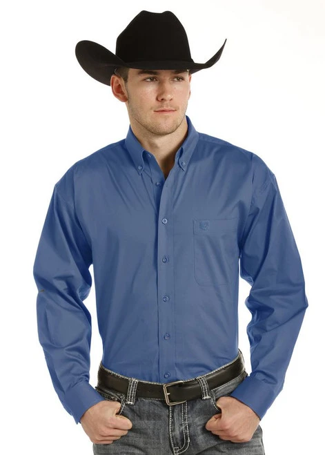 Panhandle Solid Blue Shirt 1 Panhandle Solid Blue Shirt