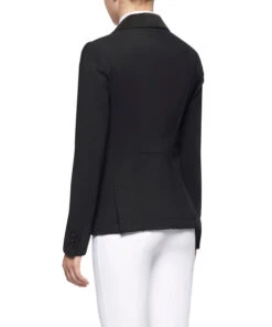 Cavalleria Toscana GP Young Rider Jacket -Best Equestrian Store GP young rider jacket black back GBA006 JE115 9999 CT 89878.1635976680