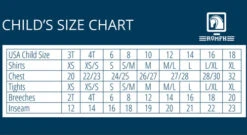 Kids Romfh Olivia Classic Jodhpurs -Best Equestrian Store Romfh Childs Size Chart 60374.1684887787