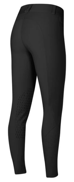 Kerrits Affinity Ice Fil Knee Patch Breeches -Best Equestrian Store affinity ice fil KP breech black back2 50408 kerrits 10396.1583874013