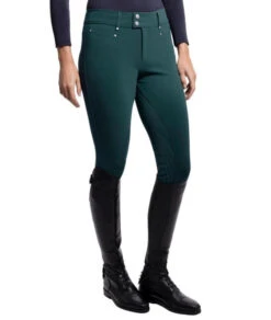 Samshield Ambre Knee Grip Breeches 7 Samshield Ambre Knee Grip Breeches -Best Equestrian Store ambre knee grip pine green side AMBRE KP samshield 74644.1638829994