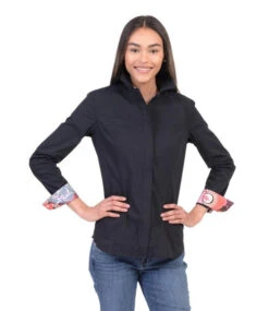 Chestnut Bay Annie-O Western Show Shirt 12 Chestnut Bay Annie-O Western Show Shirt -Best Equestrian Store annie o western show black front CB1000 042 chestnut bay 20732.1652469533