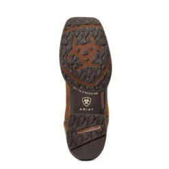 Ariat Anthem Patriot Waterproof Western Boot -Best Equestrian Store anthem patriot h20 distressed brown tread 10040369 ariat 87396.1663183024