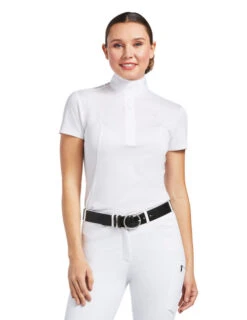 Ariat Aptos Short Sleeve Show Shirt 7 Ariat Aptos Short Sleeve Show Shirt -Best Equestrian Store aptos short sleeve show shirt white front 10008992 ariat 36931.1641678414