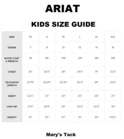 Girls Ariat Sunstopper Pro 2.0 Show Shirt -Best Equestrian Store ariat kids sizes 03668.1676337549