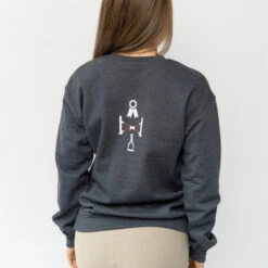 TKEQ Athletic Motif Sweatshirt -Best Equestrian Store athletic motif sweatshirt nickle back ATH MOTIF tkeq 43501.1668466297