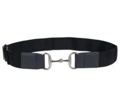 HKM Hunter Elastic Belt -Best Equestrian Store belt black 139159100.1192 hkm 48521.1682792099