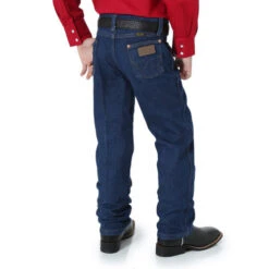 Best Equestrian Store -Best Equestrian Store boys jeans 8 14 blue back 13MWZBP wrangler 05385.1674243100