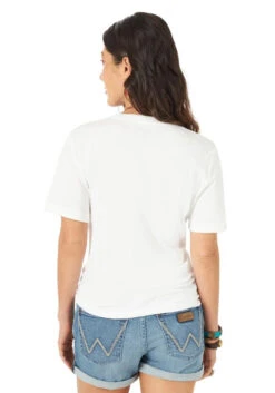 Wrangler Horseshoe Desert Tee -Best Equestrian Store cactus sun tee white back 112315069 wrangler 26080.1654121586