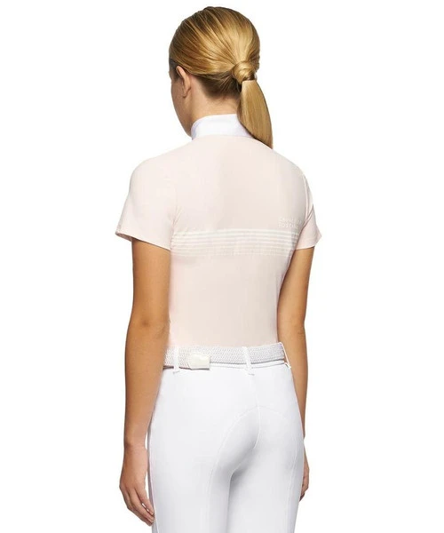 Cavalleria Toscana Girls Racing Stripe Competition Polo 4 Cavalleria Toscana Girls Racing Stripe Competition Polo - Image 4