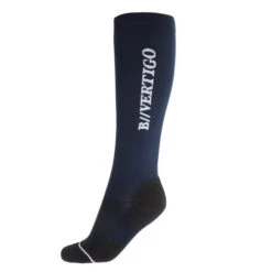 B Vertigo Compression Winter Knee Socks -Best Equestrian Store compression winter sock navy 331370 VDB b vertigo 96342.1667944359