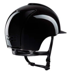 KEP Cromo 2.0 Shine Helmet -Best Equestrian Store cromo 2.0 shine helmet black back CRS2.BLK .M.BLK kep helmets 40937.1688077231