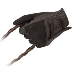 Heritage Cross Country Gloves -Best Equestrian Store cross country glove black rein HG245 heritage 94976.1643571165