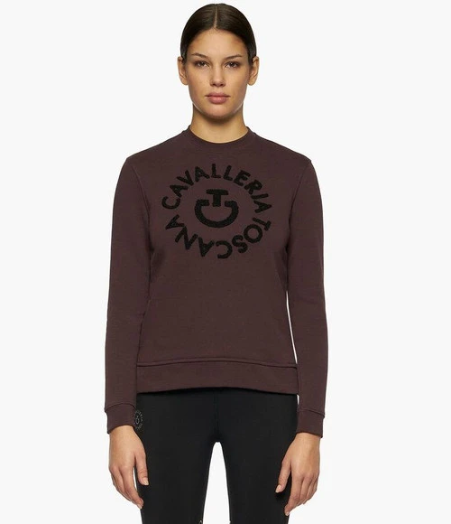 Cavalleria Toscana Orbit Logo Sweatshirt 2 Cavalleria Toscana Orbit Logo Sweatshirt - Image 2