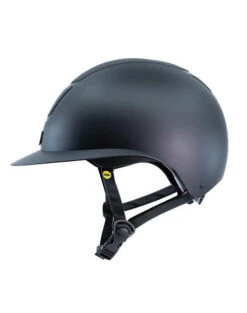 Tipperary Devon UltraMatte Helmet With MIPS -Best Equestrian Store devon helmet wide mips black side tipperary 83456.1632683623