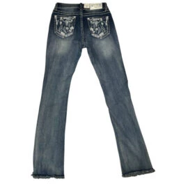 Grace In LA Easy Fit Steer Pocket Jean -Best Equestrian Store easy fit cow pocket back EB61610 grace in la 64959.1657823394