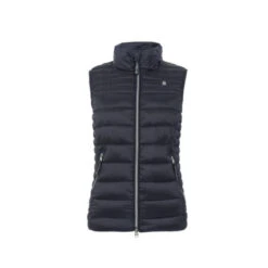 Cavallo Elexa Quilted Vest -Best Equestrian Store elexa vest dark blue front cavallo 94477.1674001547