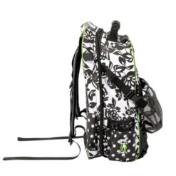 Mackey Equestrian Backpack -Best Equestrian Store equine backpack floral side BP0001 mackey 80138.1657157876