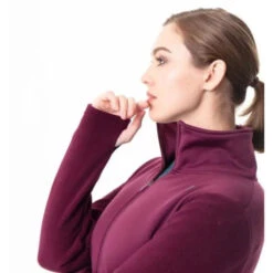 Horseware Ireland Horseware Farrah Softshell Fleece -Best Equestrian Store farrah softshell fleece beetroot sleeve CKHCLS PBE0 horseware 21525.1666463792