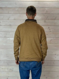 Men's Kimes Ranch Filmore Quarter Zip -Best Equestrian Store filmore 1 4 zip fleece rusty heather back kimes 12336.1669085489