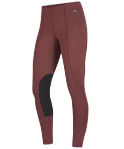 Kerrits Flow Rise Performance Tights -Best Equestrian Store flow rise performance tights mahogany side 50200 kerrits 58024.1645910720