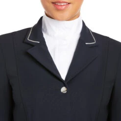 Ariat Galatea Asteri Show Coat -Best Equestrian Store galatea asteri show coat navy lapels 10035449 ariat 67409.1617659308