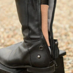 EquiFit Gel Bands -Best Equestrian Store gel band beige tall in use 21264 equifit 55470.1681939802