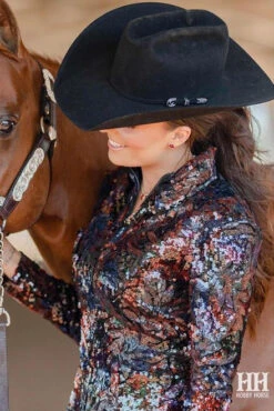 Hobby Horse Ginger Show Jacket -Best Equestrian Store ginger show tunic multi side 1988 hobby horse 37894.1584056520