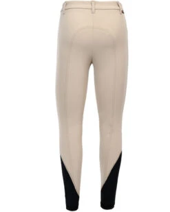 Struck Girls 25 Series Breeches -Best Equestrian Store girls 25 series beige back G25SHW BEIGE struck 19306.1650493744