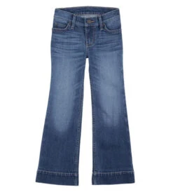 Girls Wrangler Trouser Jean -Best Equestrian Store girls daisey trouser jean front 112317227 wrangler 39248.1666668677