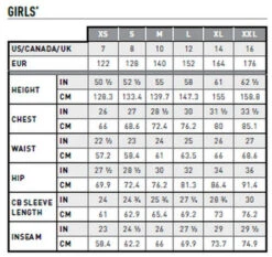 Girls Ariat Tri Factor EQ Breeches Knee Grip -Best Equestrian Store girls english size chart ariat 13017.1676307701