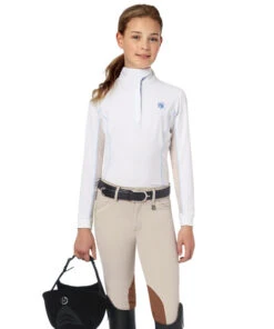 Kids Romfh Sarafina Breeches Knee Patch 8 Kids Romfh Sarafina Breeches Knee Patch -Best Equestrian Store girls sarafina breech classic beige 469622 romfh 25759.1684881133