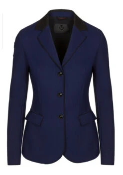 Cavalleria Toscana GP Riding Jacket -Best Equestrian Store gp riding jacket royal front GID051 JE015 7200 cavalleria toscana 01441.1601160501