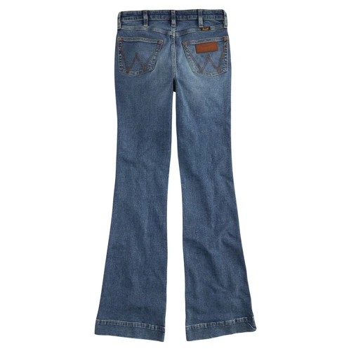 Wrangler Retro Green High Rise Trouser Jean 6 Wrangler Retro Green High Rise Trouser Jean - Image 6