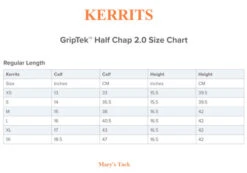 Kerrits GripTek Half Chaps 2.0 -Best Equestrian Store griptek chaps size chart kerrits 67470.1647193807