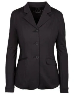 Hadley Performance Show Coat -Best Equestrian Store hadley cooling show coat black front 33061 smartpak 07453.1649378077