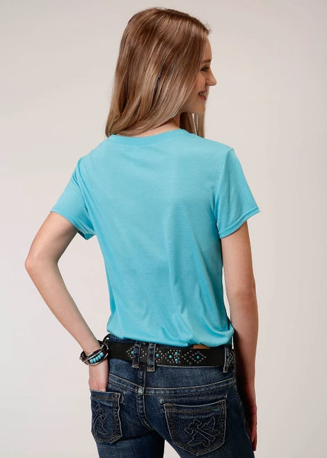 Roper Pony Express Stamp Tee 2 Roper Pony Express Stamp Tee - Image 2