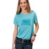 Roper Pony Express Stamp Tee