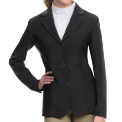 Ovation Hybrid Show Coat 7 Ovation Hybrid Show Coat -Best Equestrian Store hybrid show coat black 471156 ovation 19543.1622761576