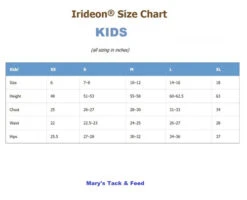 Girls Irideon Circuit Show Pant -Best Equestrian Store irideon kids size chart 87903.1686434408