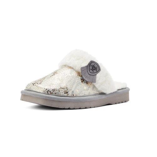 Ariat Jackie Square Toe Slipper Metallic Snake 2 Ariat Jackie Square Toe Slipper Metallic Snake - Image 2