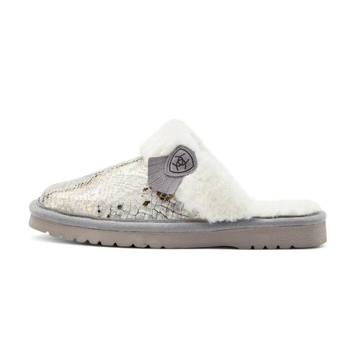 Ariat Jackie Square Toe Slipper Metallic Snake 3 Ariat Jackie Square Toe Slipper Metallic Snake - Image 3