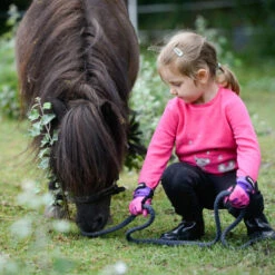 Roeckl Sports Roeckl Kansas Kids Gloves 6 Roeckl Sports Roeckl Kansas Kids Gloves -Best Equestrian Store kansas kids glove pink shaggy pony roeckl 18107.1582500338