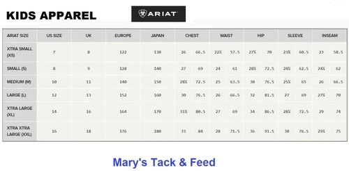 Ariat Girls Bespangled Tee 1 Ariat Girls Bespangled Tee