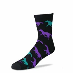 Kids Horse Prints Crew Socks -Best Equestrian Store kids canter horse socks 70100C gt reid 86315.1630874105
