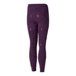 Horze Kids Cool Mesh Full Grip Tights 5 Horze Kids Cool Mesh Full Grip Tights -Best Equestrian Store kids cool mesh FS tights wineberry back CP3642 WPU eqinavia 01275.1639692901