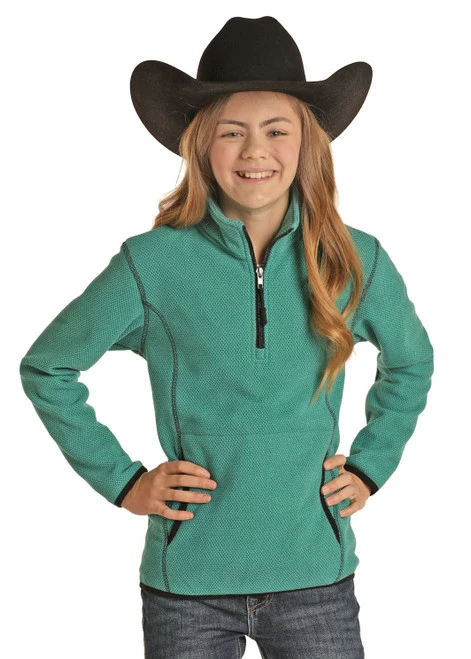 Powder River Kids Fleece Pullover 1 Powder River Kids Fleece Pullover